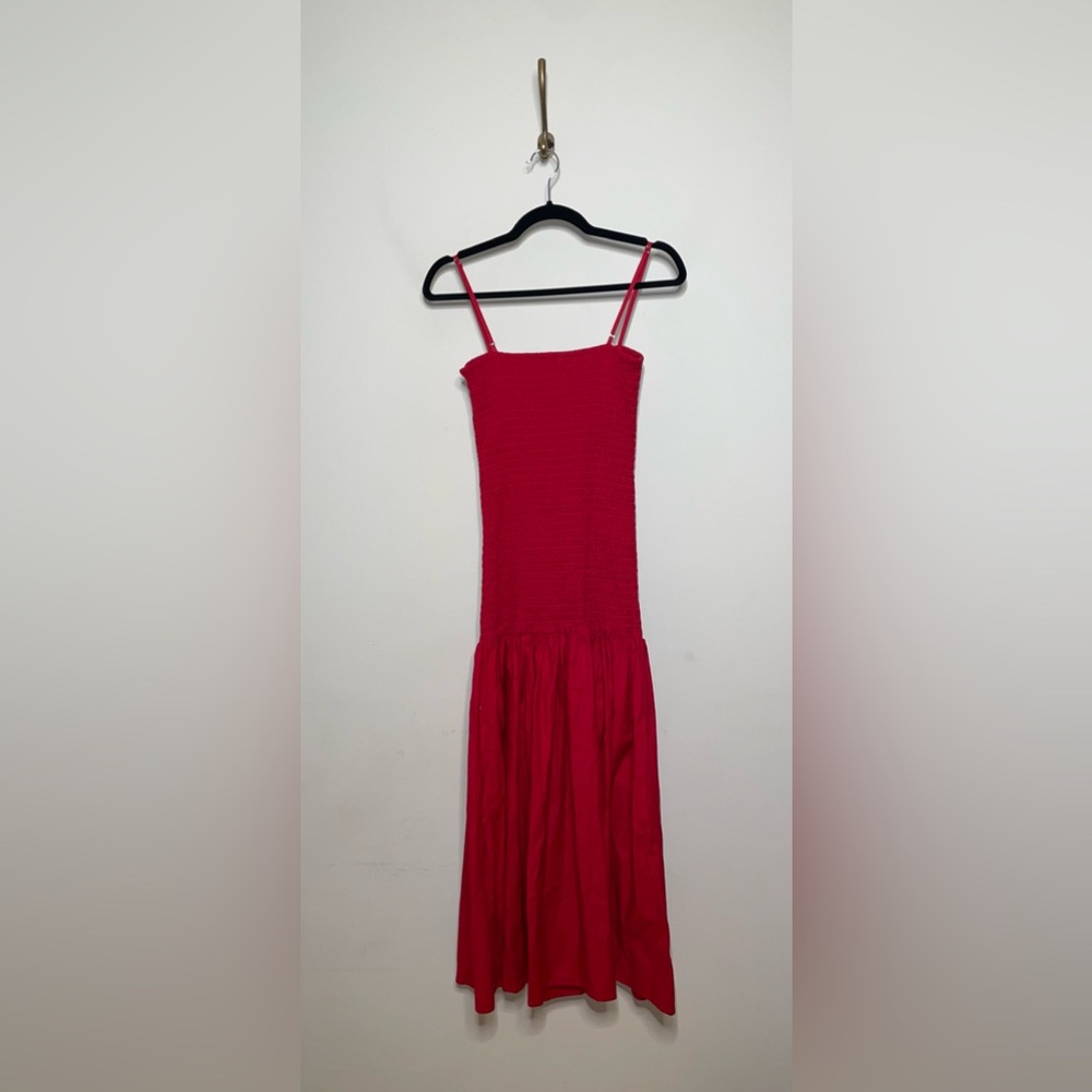 Reformation Leilah Dress in Lipstick - Picture 6 of 8